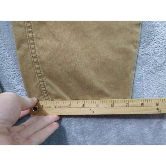 Levis 514 Jeans Mens 29x30 Beige Denim Slim Straight Mid Rise Cotton White Tab - Picture 6 of 9